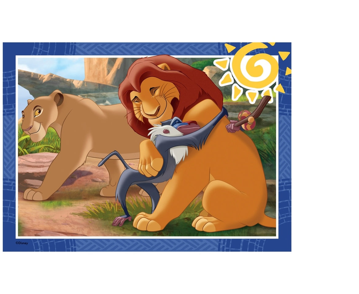 Ravensburger The Lion King 42 Piece Jigsaw 4 Puzzle Bumper Pack