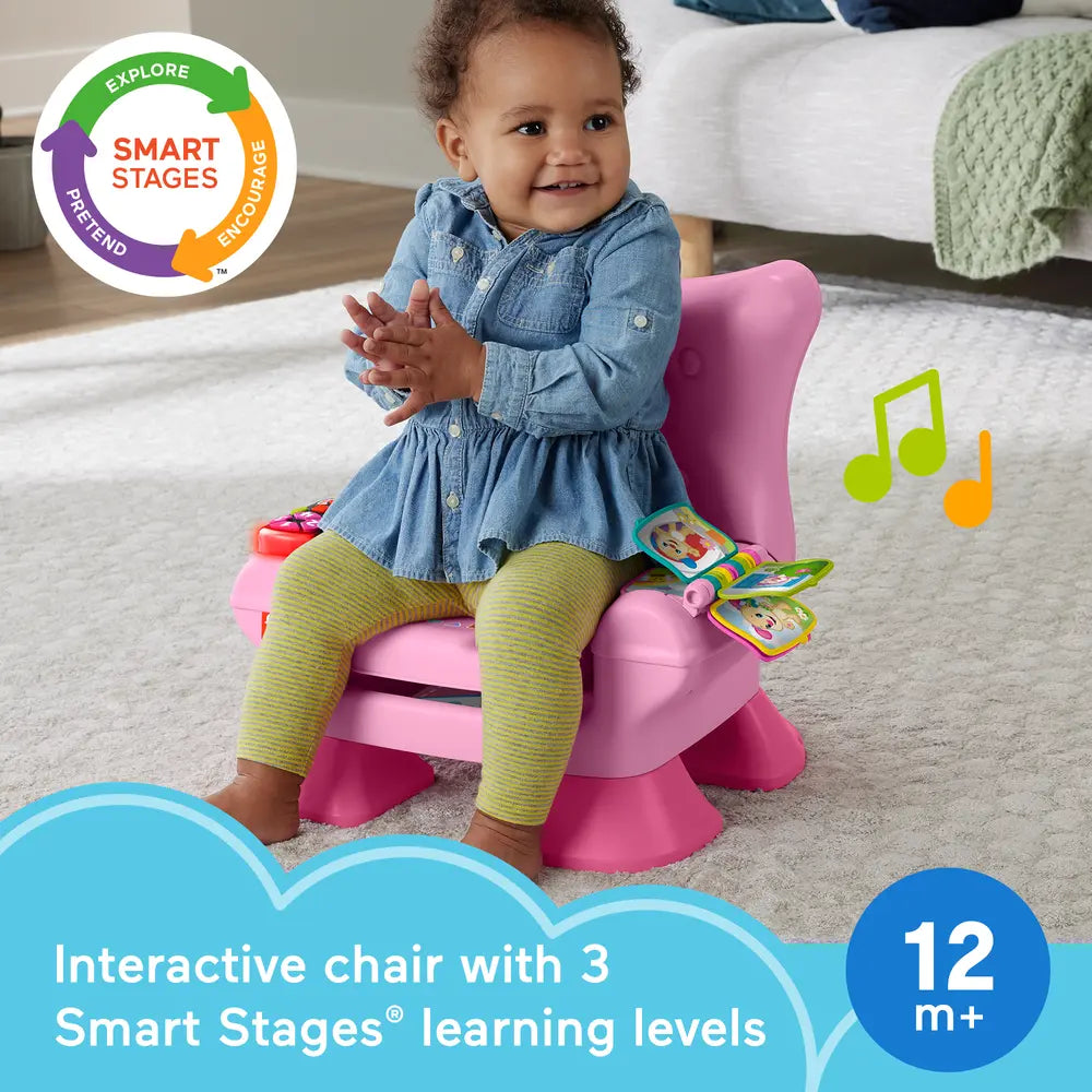 Fisher-Price Laugh & Learn Smart Stages Chair - Pink