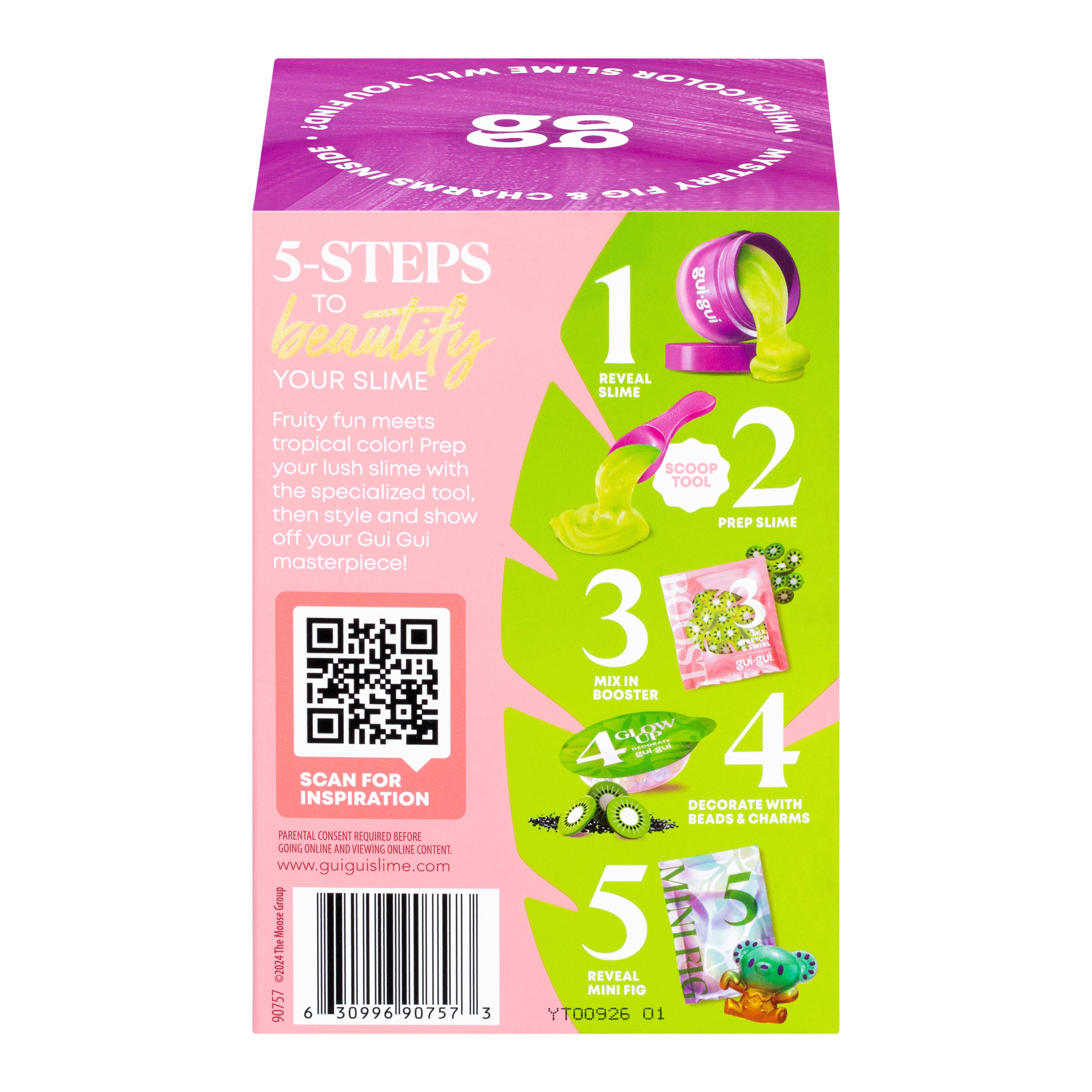 Gui Gui Fruity Glow Single Pack : Beautify Your Slime Assortment