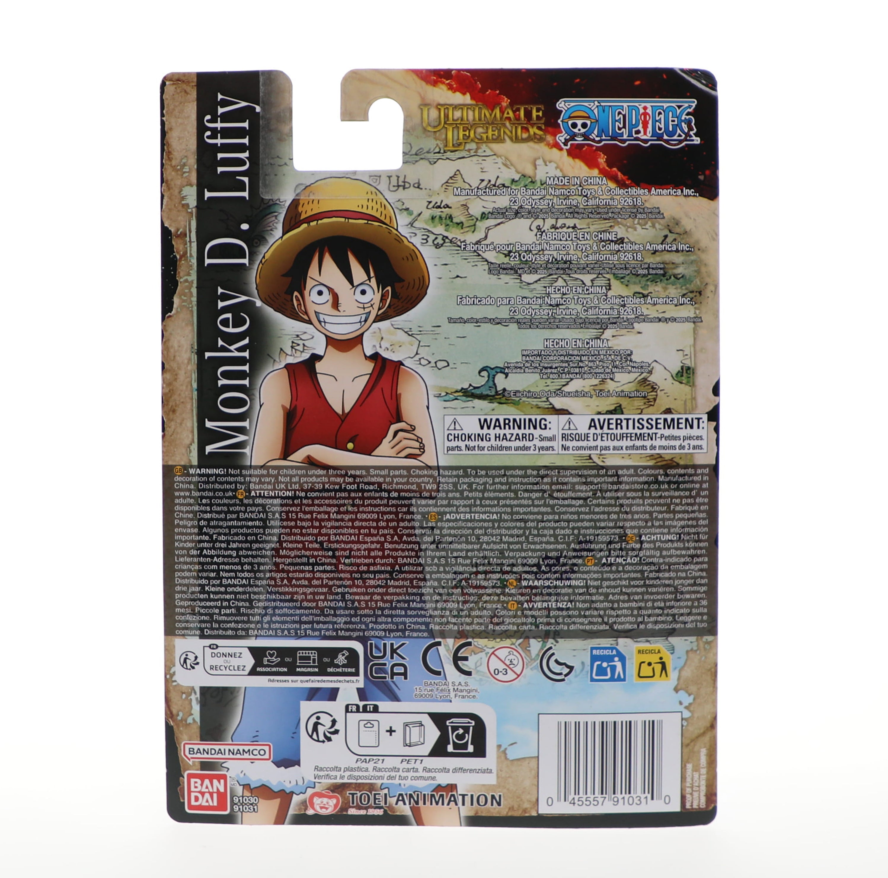 Ultimate Legends One Piece Monkey D.luffy Figure