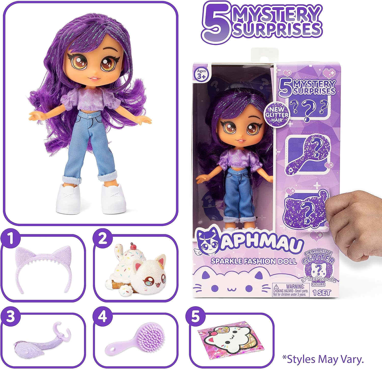 Aphmau Core Fashion Doll Sparkle Edition