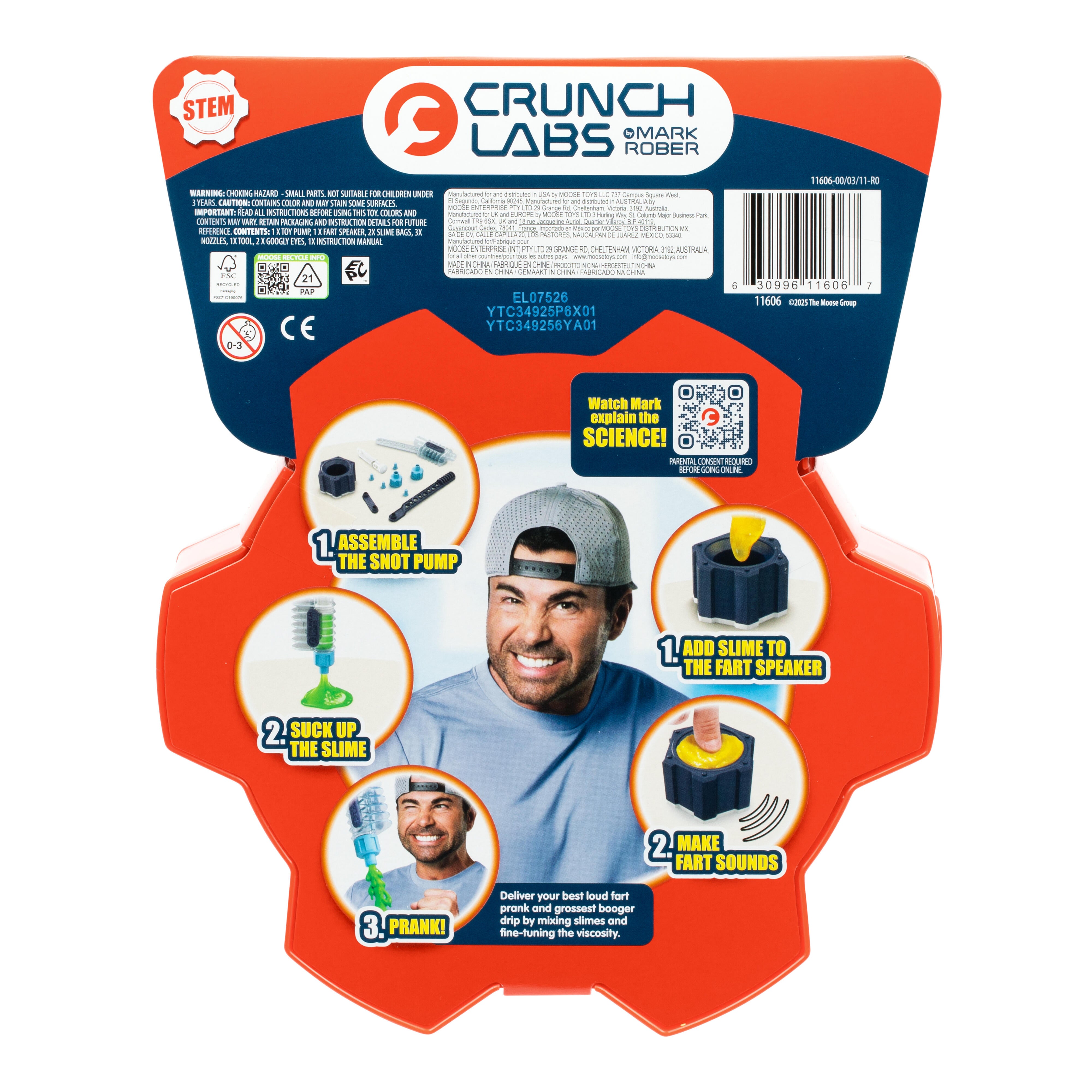 Crunchlabs By Mark Rober Slime Prank Lab