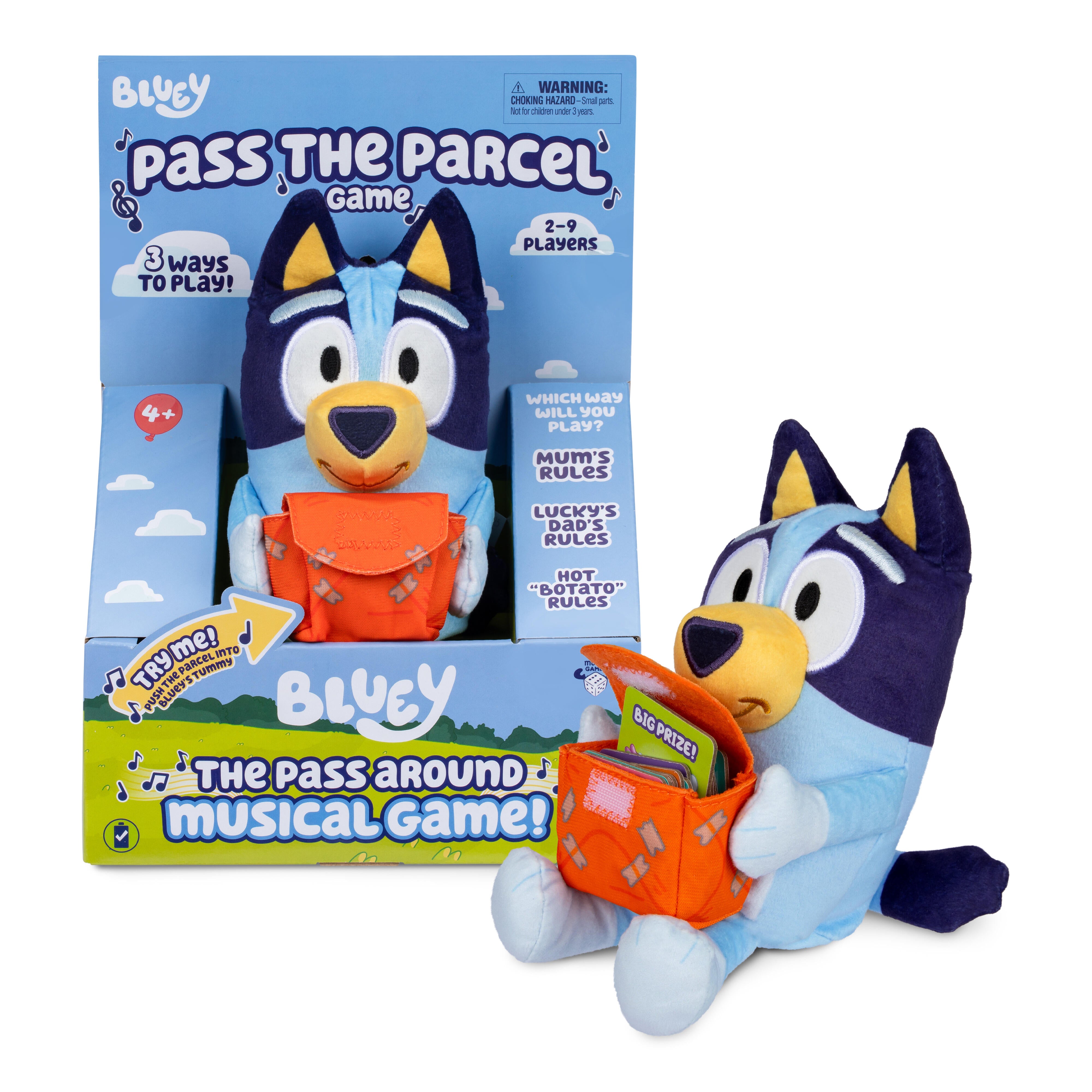 Bluey Pass The Parcel