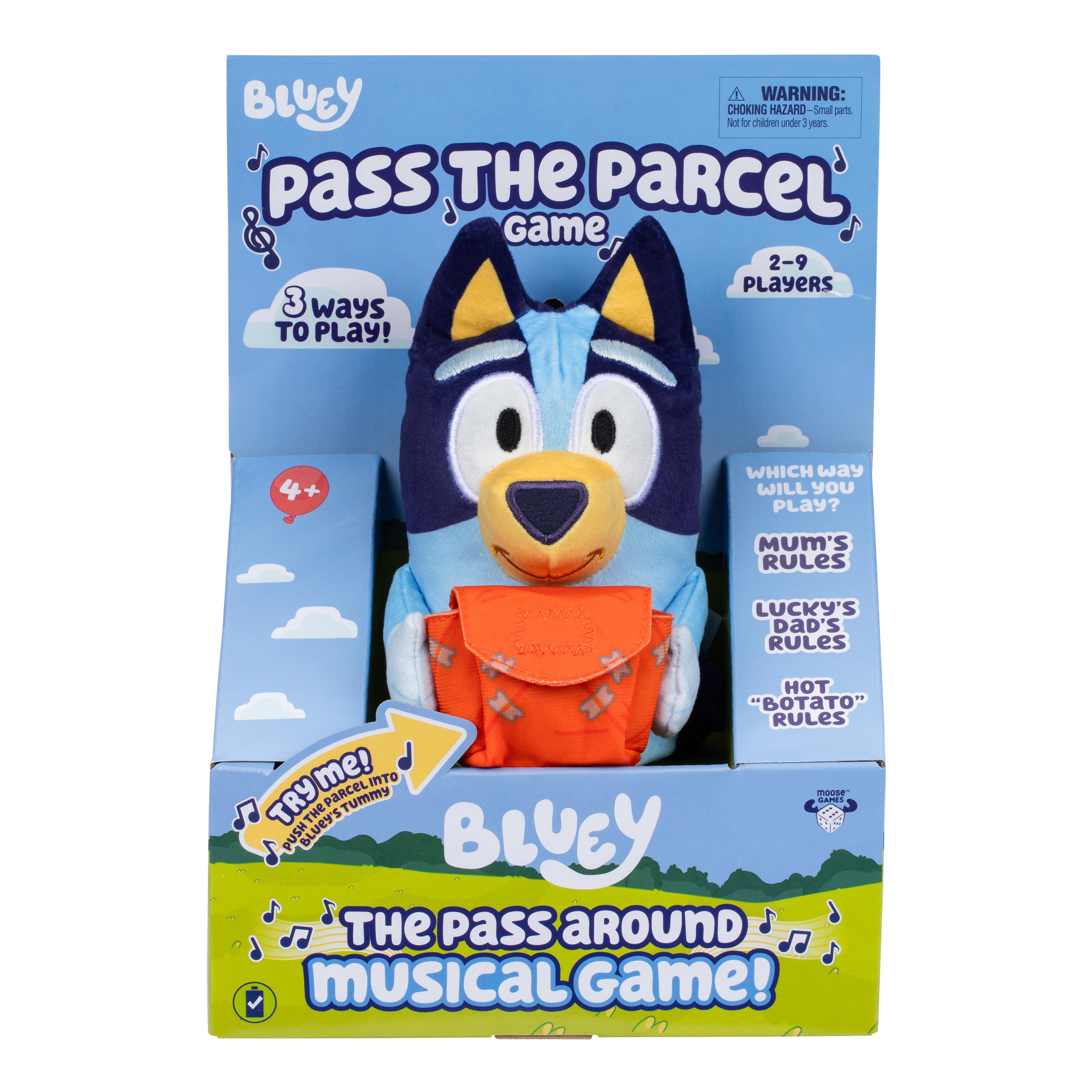 Bluey Pass The Parcel