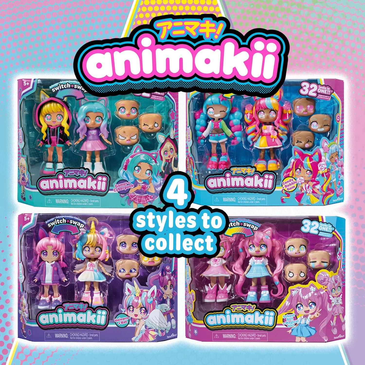 Animakii Doll Pack Assortment