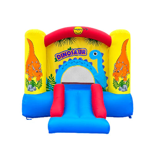 Happy Hop Dinosaur Bouncy Castle With Slide