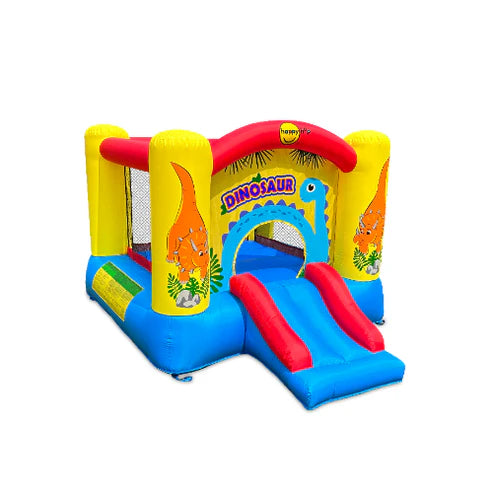 Happy Hop Dinosaur Bouncy Castle With Slide