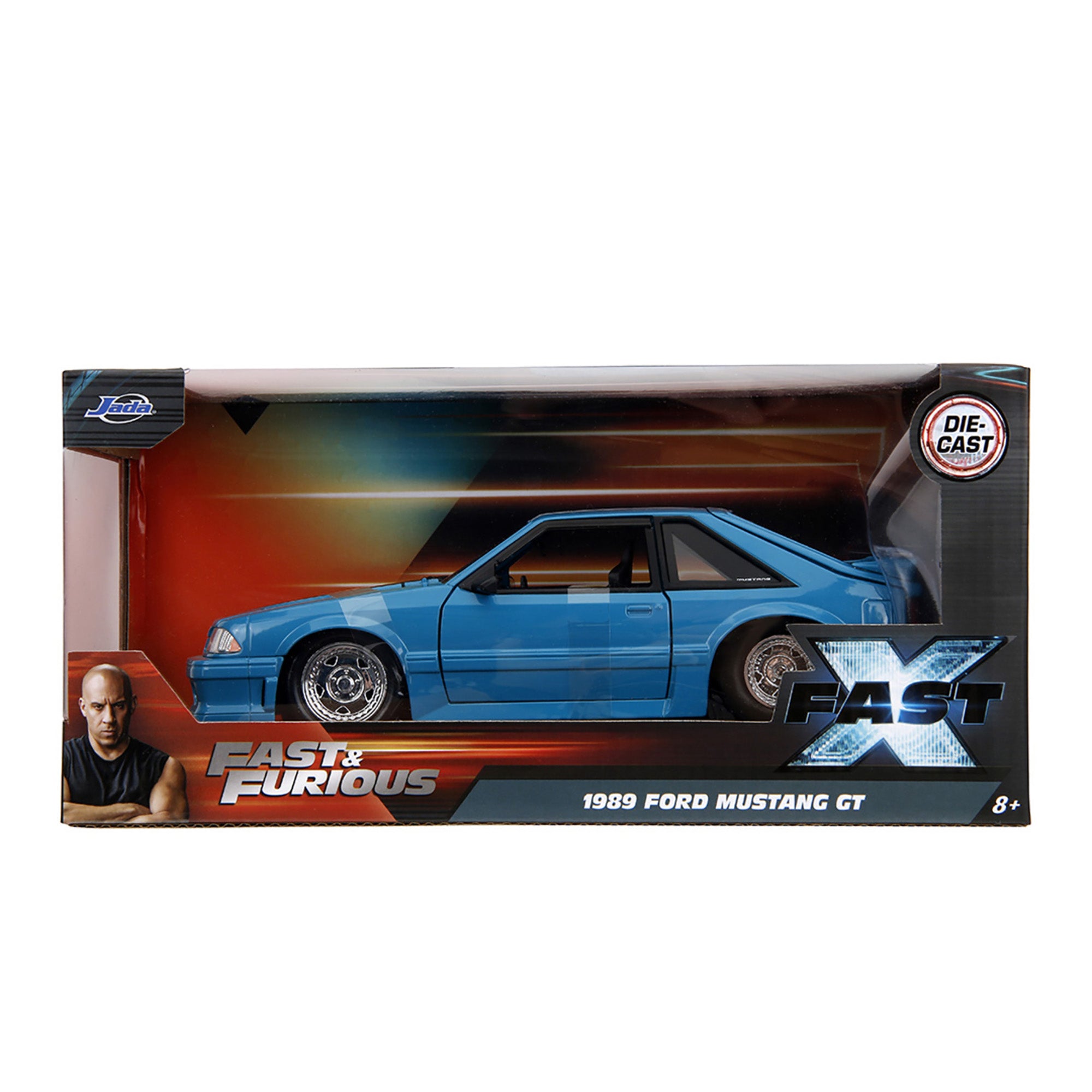 Fast & Furious Ford Mustang Gt 1:24 Scale Die Cast Vehicle