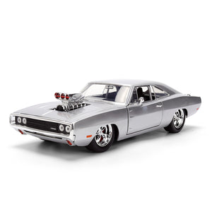 Fast & Furious Anniversary Dom's Dodge Silver Finish 1:24 Scale Die Cast Vehicle