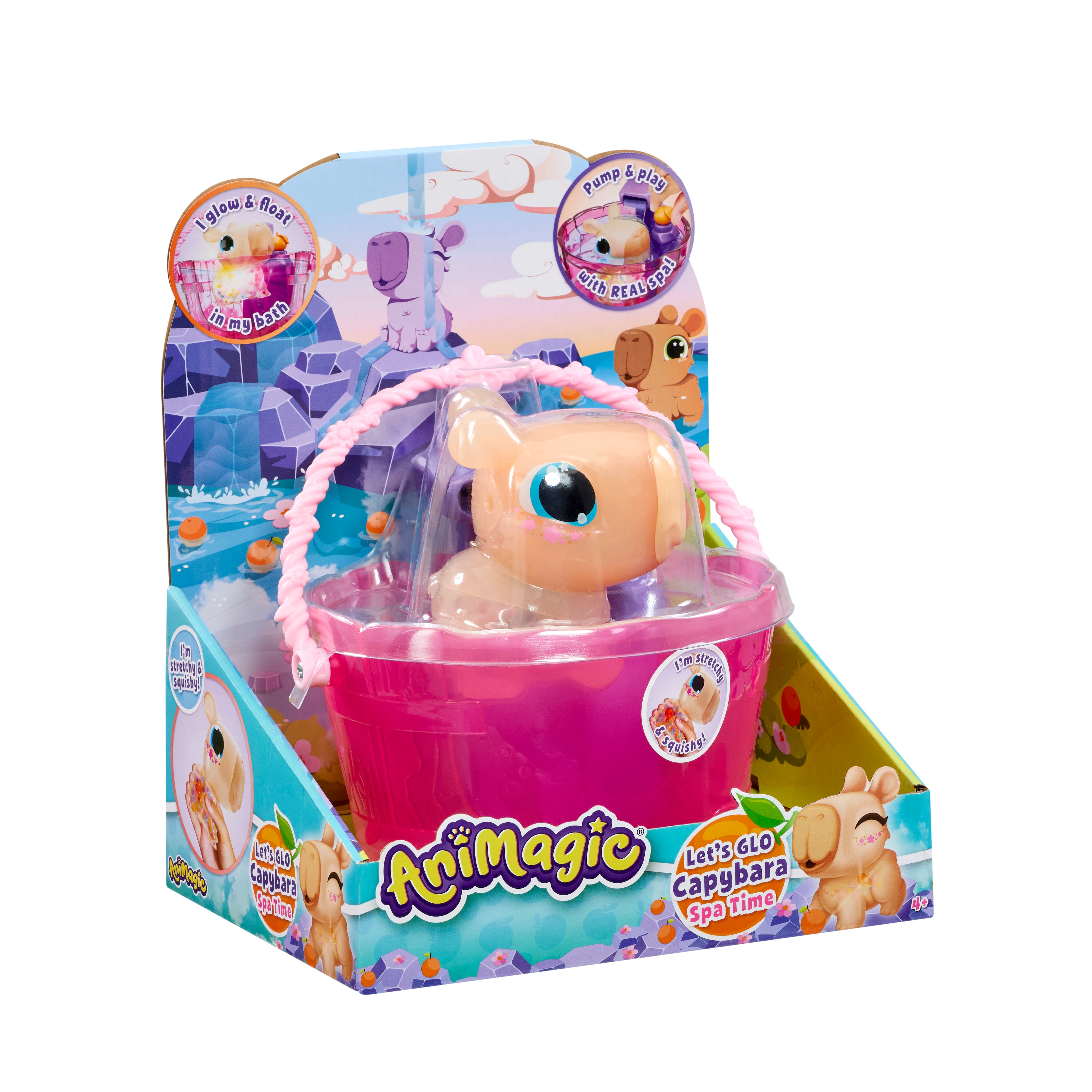 Animagic Let's Glo Capybara Spa Time