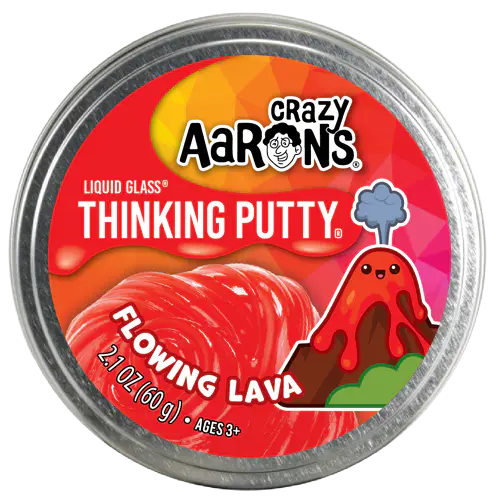 Crazy Aarons Thinking Putty Flowing Lava
