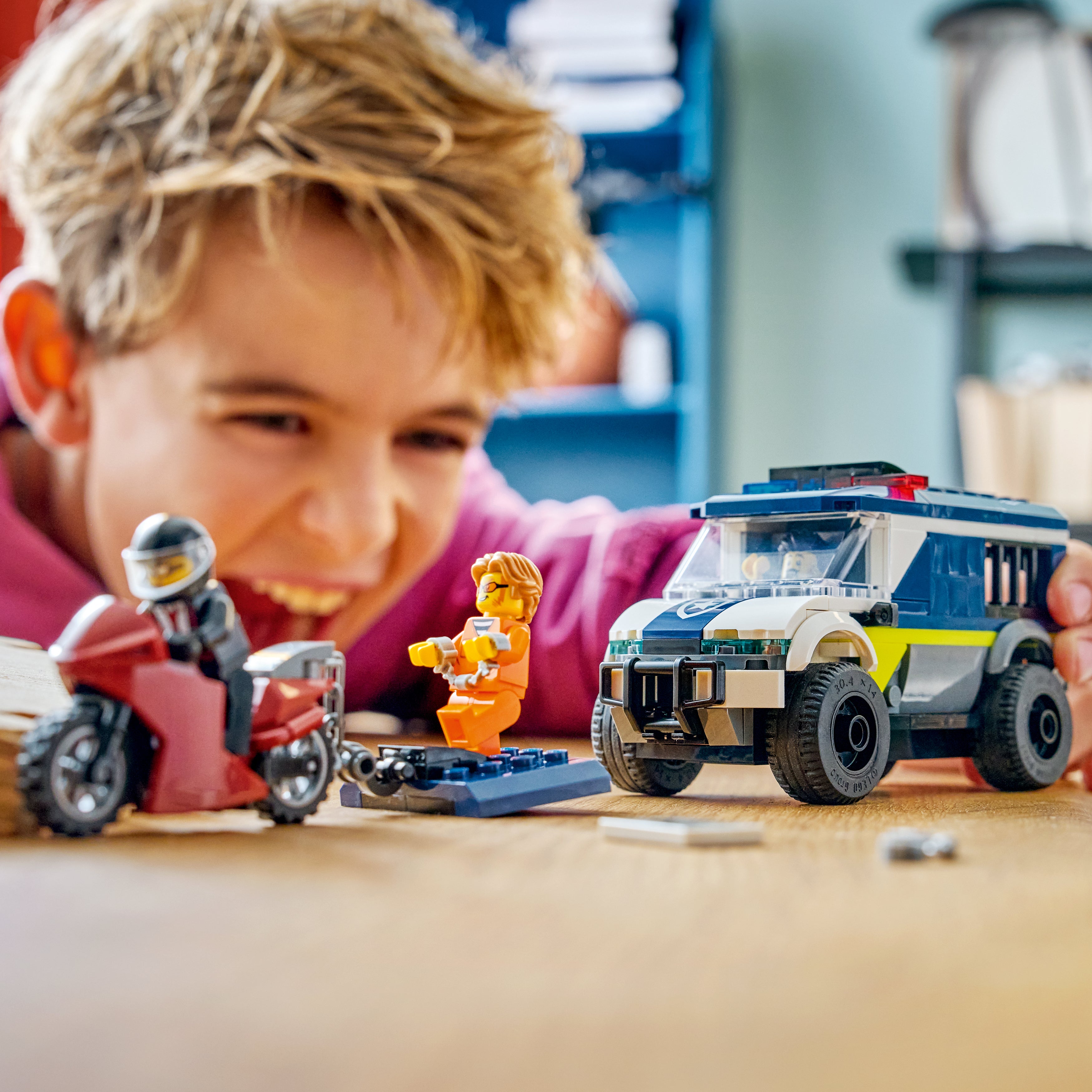 Lego® City Police Prisoner Transport Van Building Toy 60479