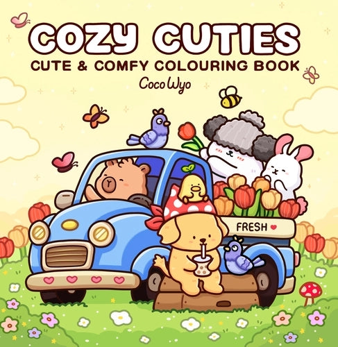Cozy Cuties By Coco Wyo Colouring Book