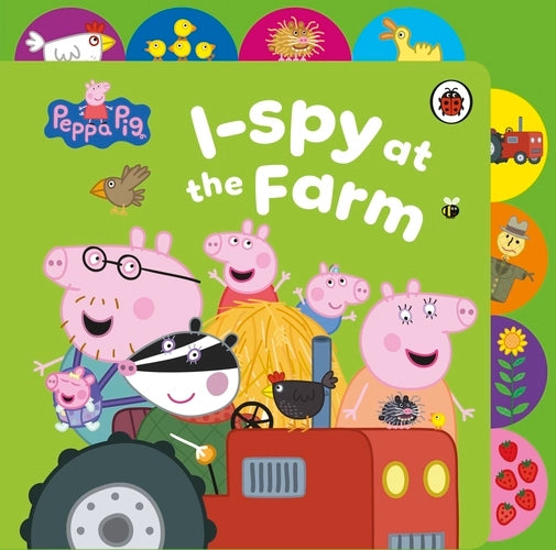 Peppa Pig: I Spy At The Farm Tabbed Board Book