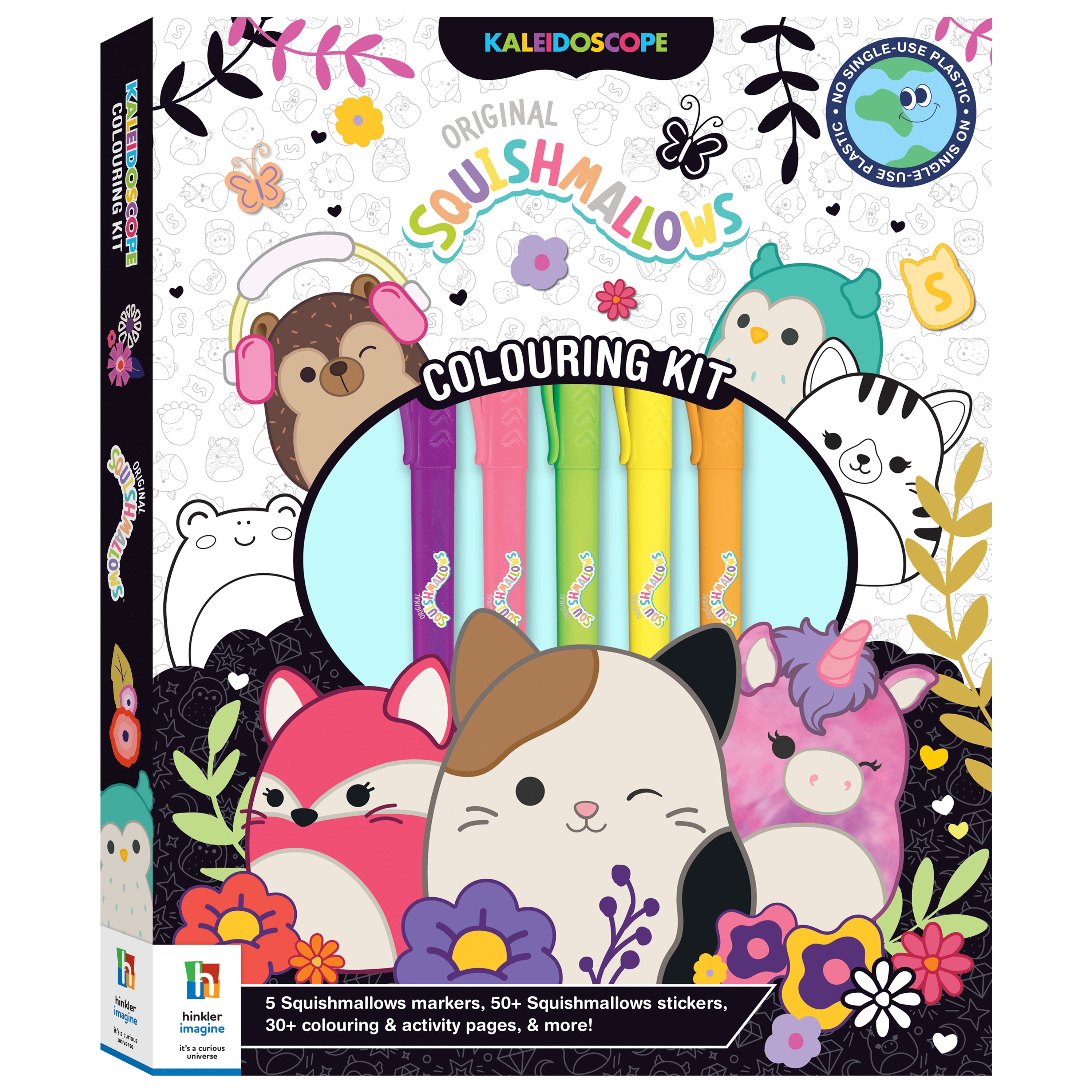 Kaleidoscope Colouring Kit: Original Squishmallows Colouring Kit