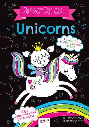 Unicorns Scratch Art Fun