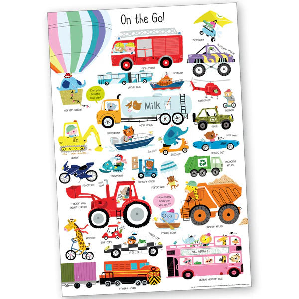 Wonderful Words: On The Go! Book