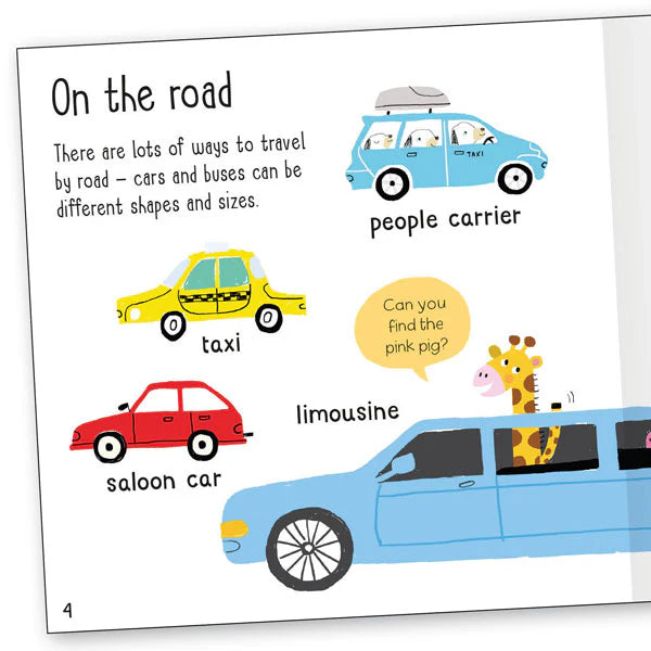 Wonderful Words: On The Go! Book
