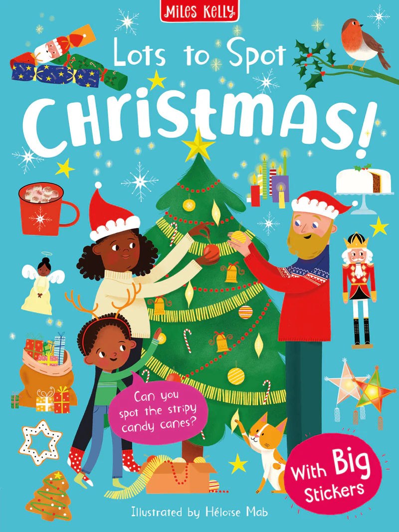 Lots To Spot: Christmas! Sticker Book