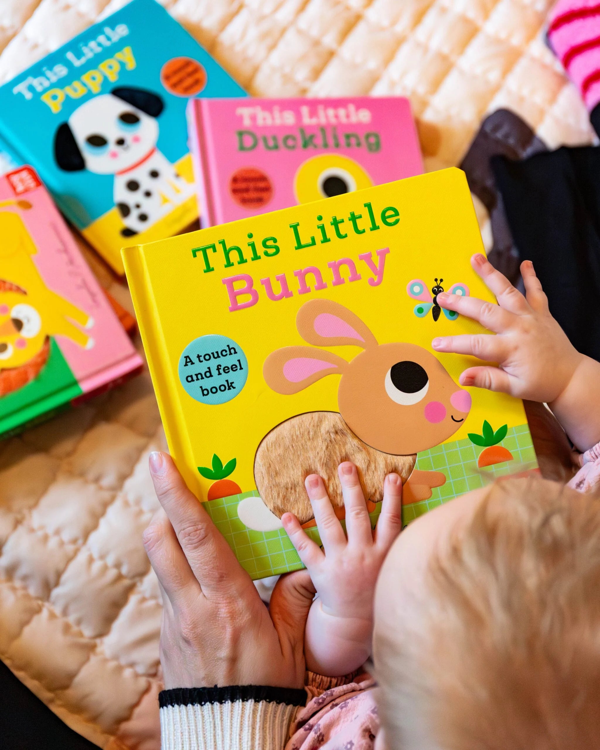 This Little Bunny Sensory Board Book