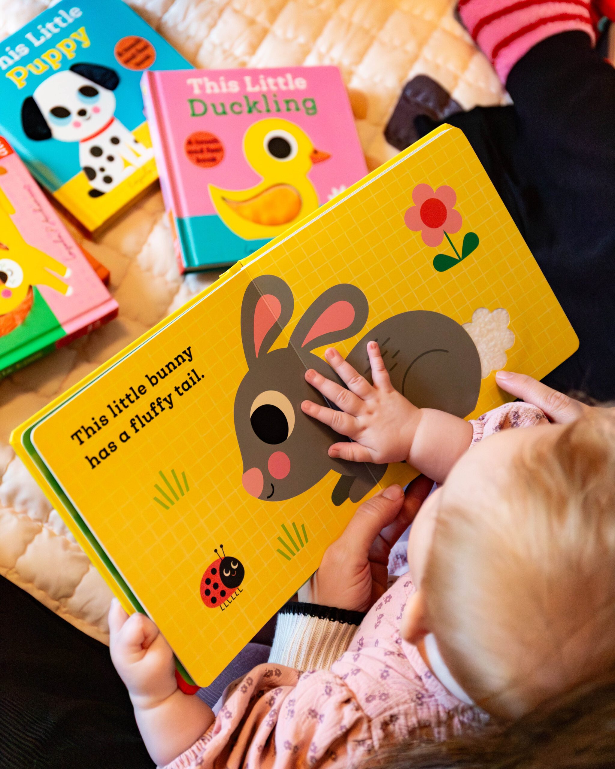 This Little Bunny Sensory Board Book