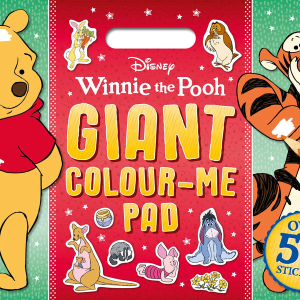 Disney Winnie The Pooh: Giant Colour-Me Pad