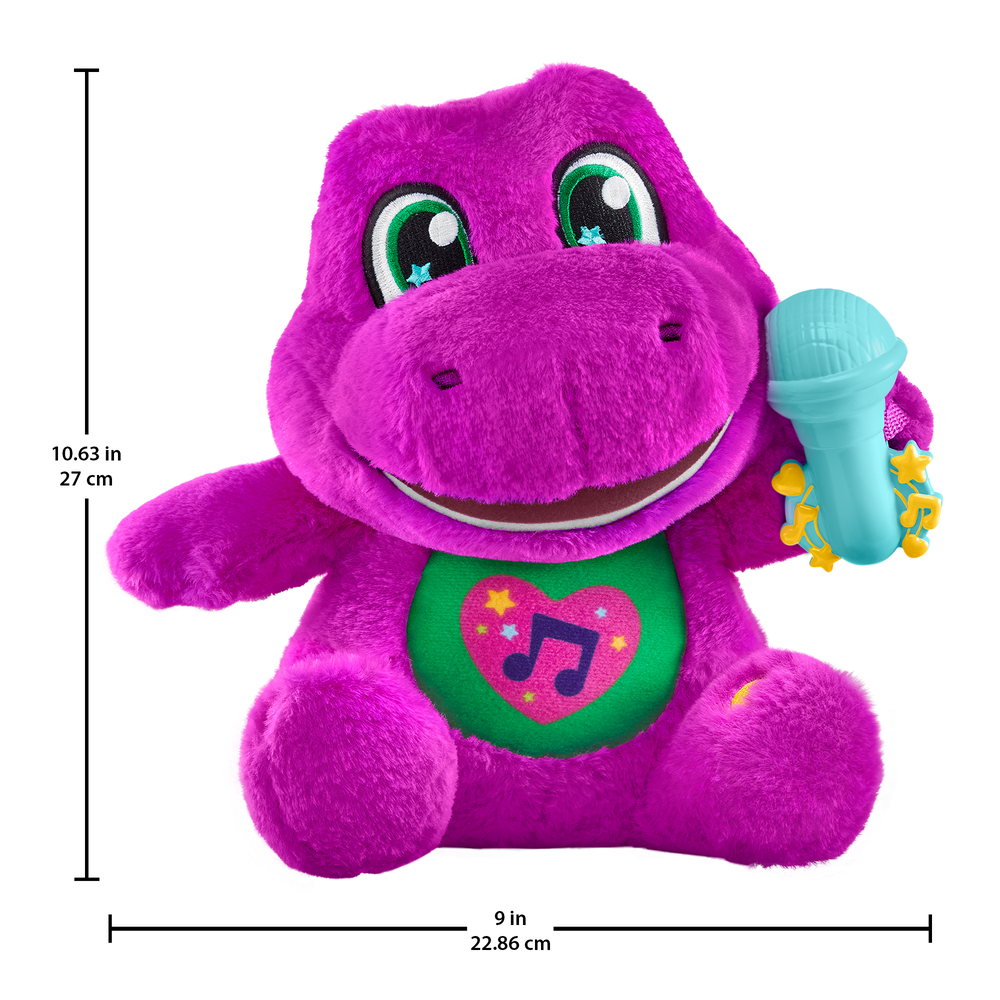 Fisher-Price Barney's World Singing Barney Plush Toy