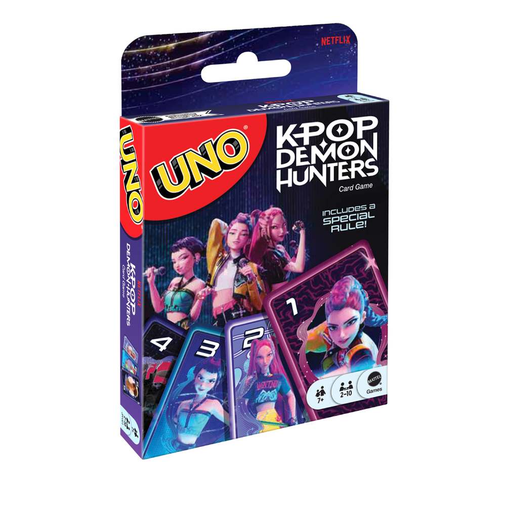 Uno Kpop Demon Hunters Card Game For Kids, Adults & Family Night, Parties And Travel