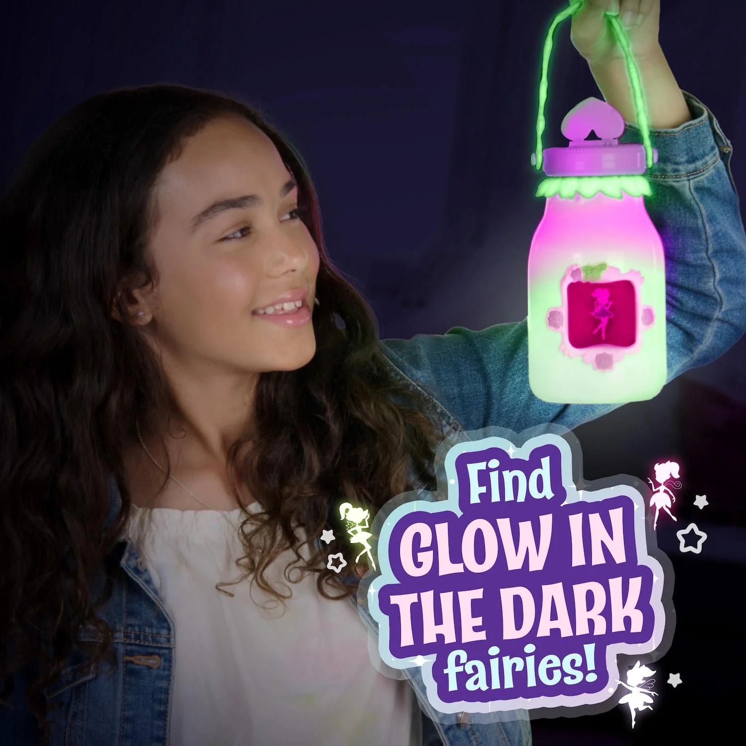 Got2Glow Fairy Finder Glow In The Dark Jar