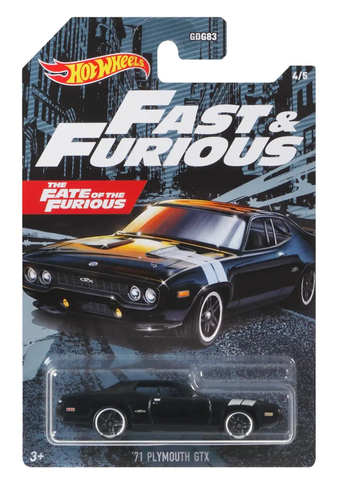 Hot Wheels Fast & Furious Cars Assortment
