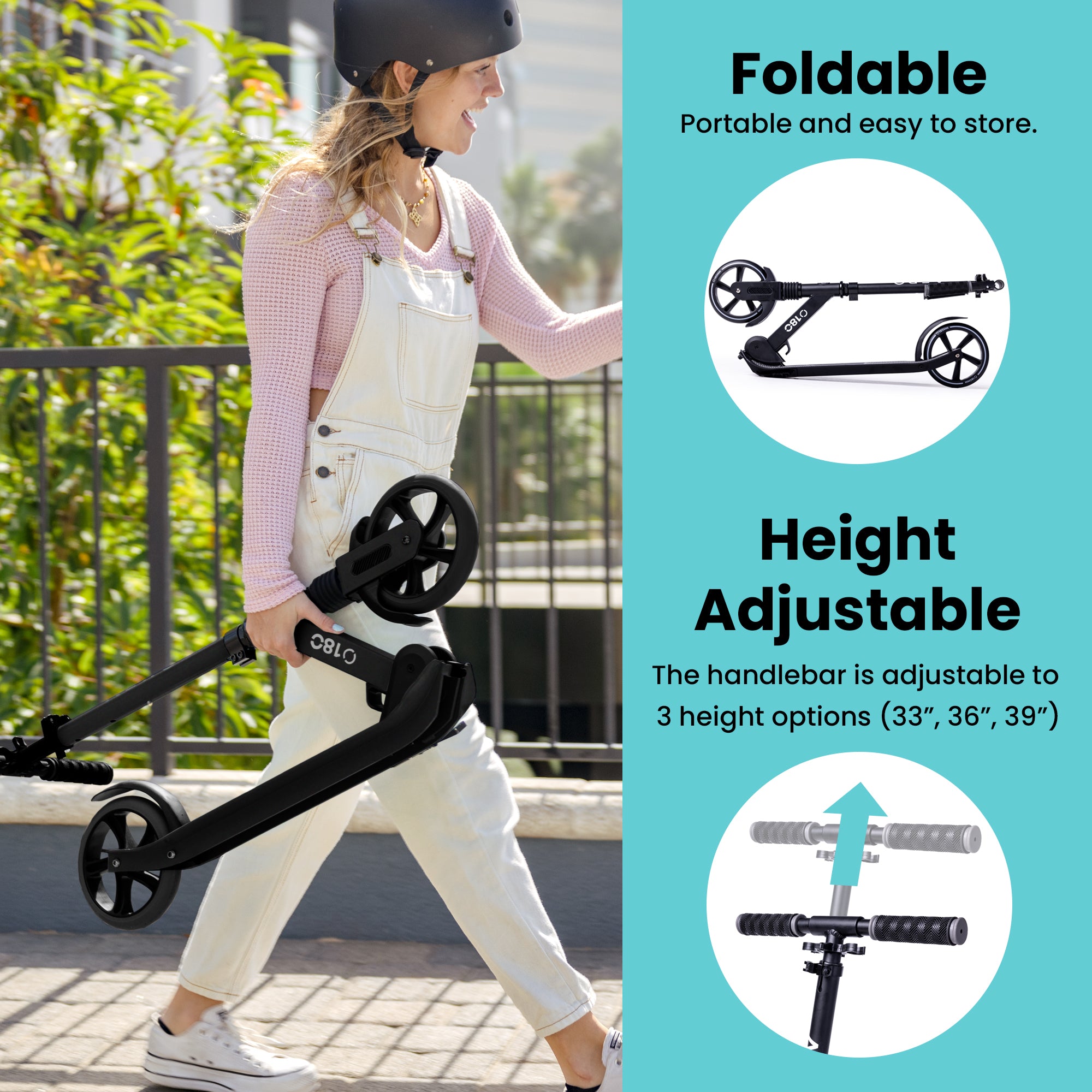 Aero A180 Folding Kick Scooter