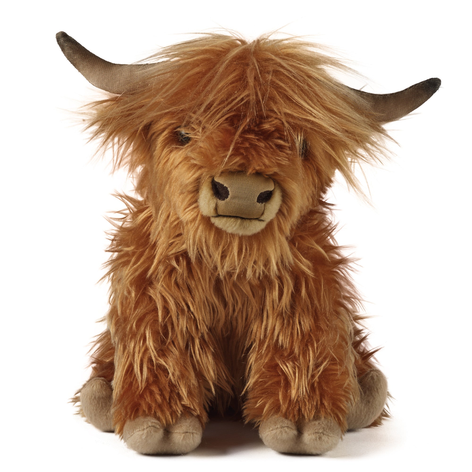Living Nature Highland Cow Plush Stuffed Animal Toy