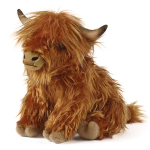 Living Nature Highland Cow Plush Stuffed Animal Toy