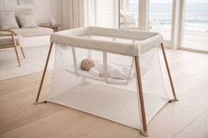 Nested Aerflo 3 In 1 Travel Cot (0+) - Cashmere
