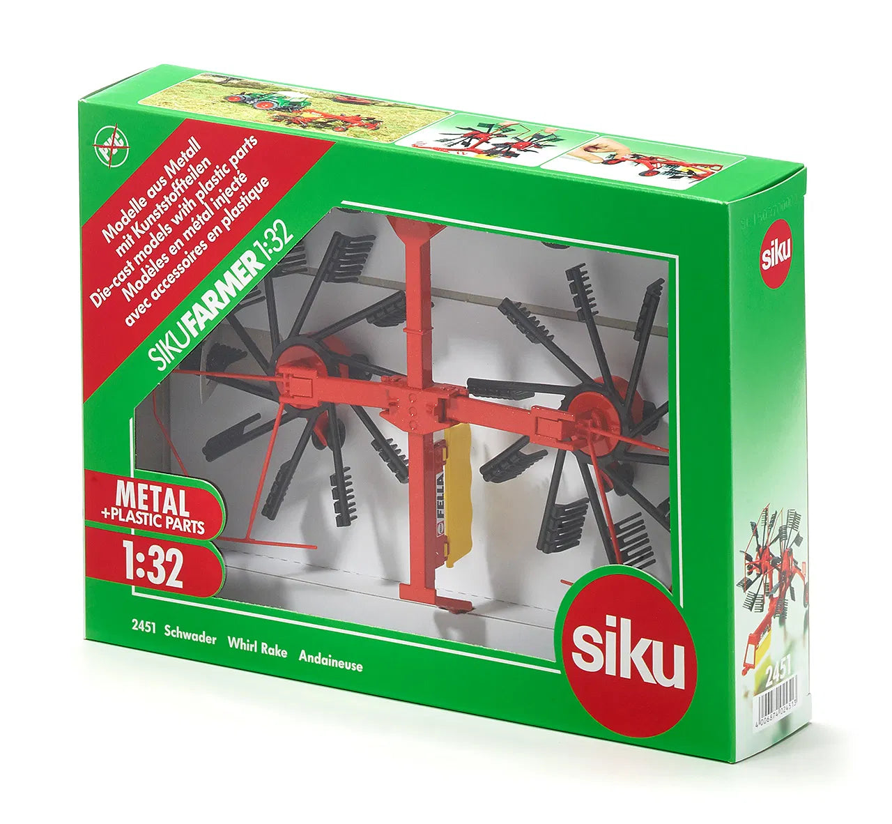 Siku 1:32 Fella Whirl Rake 2451