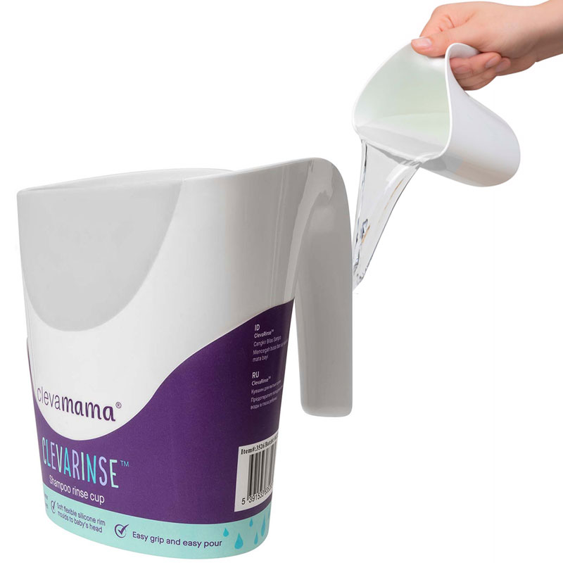 Clevarinse™ Shampoo Rinse Cup 500 Ml - Grey