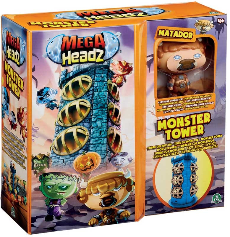 Mega Headz Monsters Tower Playset