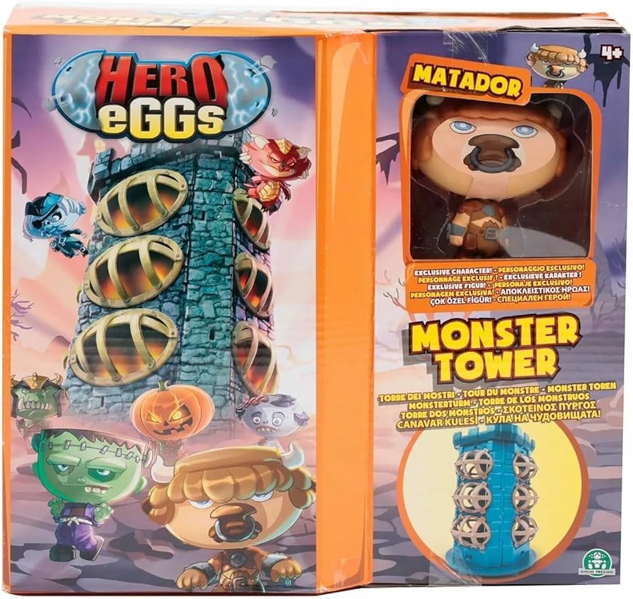 Mega Headz Monsters Tower Playset