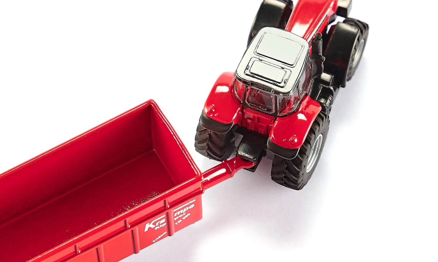 Siku 1:87 Massey Ferguson Tractor With Trailer
