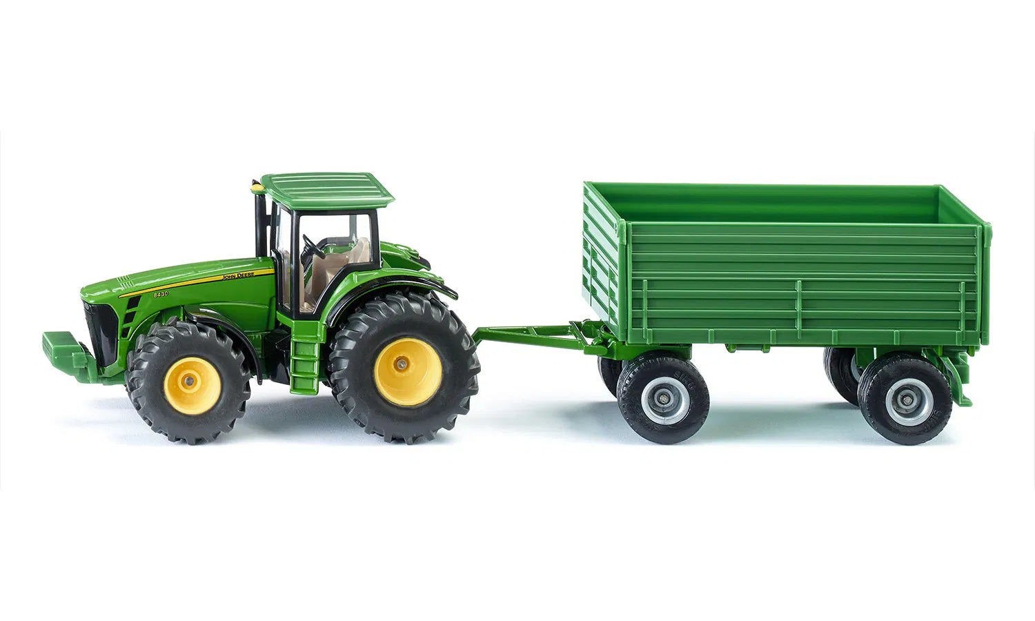 Siku 1:50 John Deere Tractor With Trailer