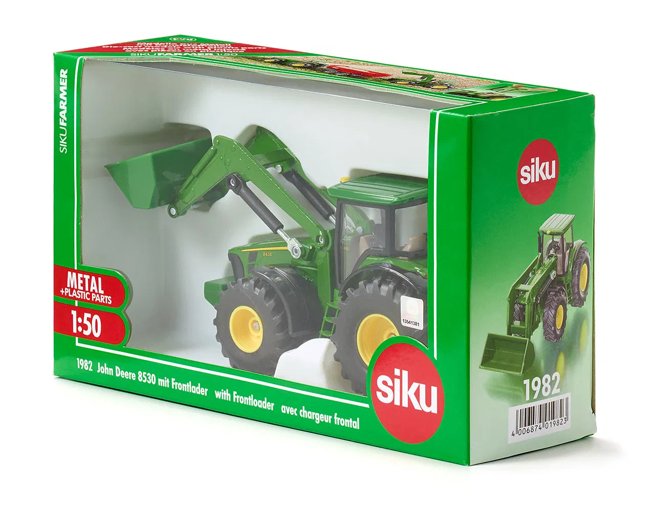 Siku 1:50 John Deere Tractor With Front Loader