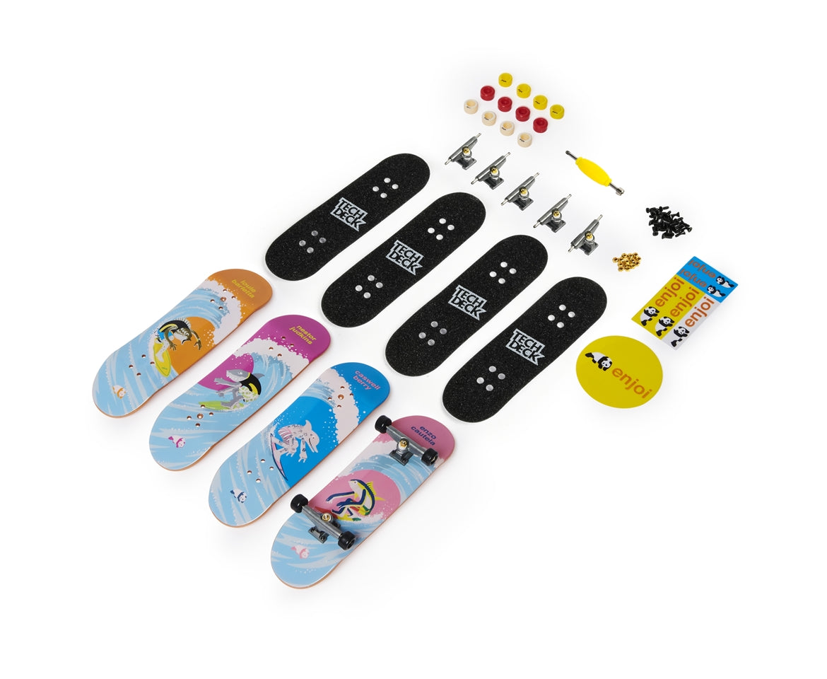 Tech Deck, Ultra Dlx Fingerboard 4-Pack