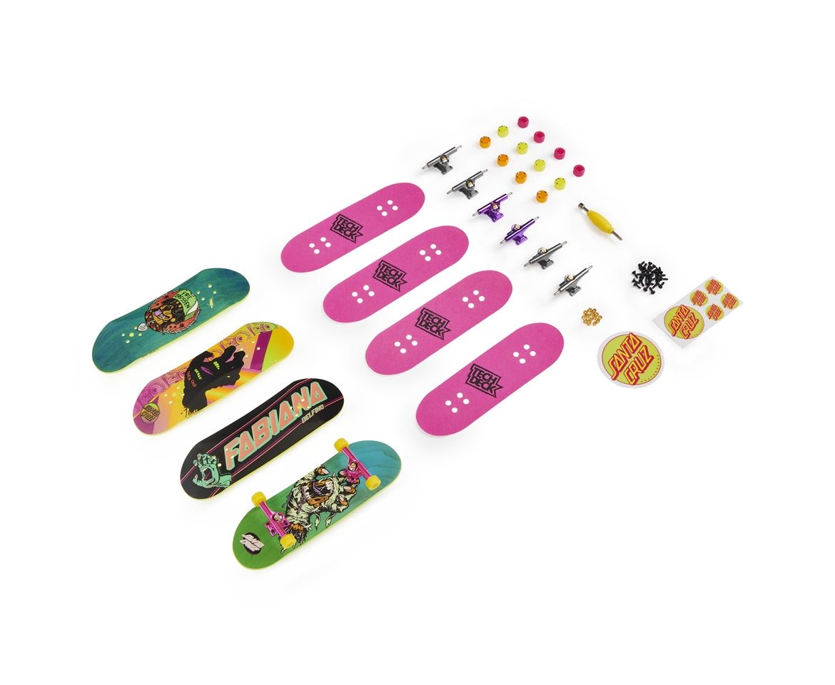  Tech Deck, Ultra Dlx Fingerboard 4-Pack