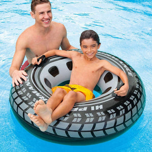 Intex Monster Truck Inflatable Pool Swim Tube With Handles