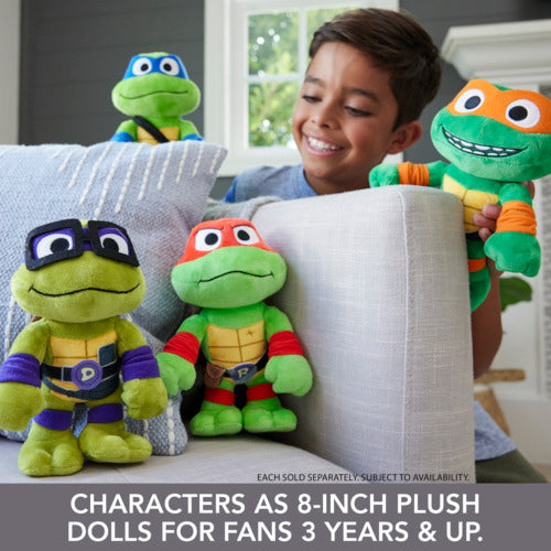 Teenage Mutant Ninja Turtles Mutant Mayhem 8-In Plush Assortment