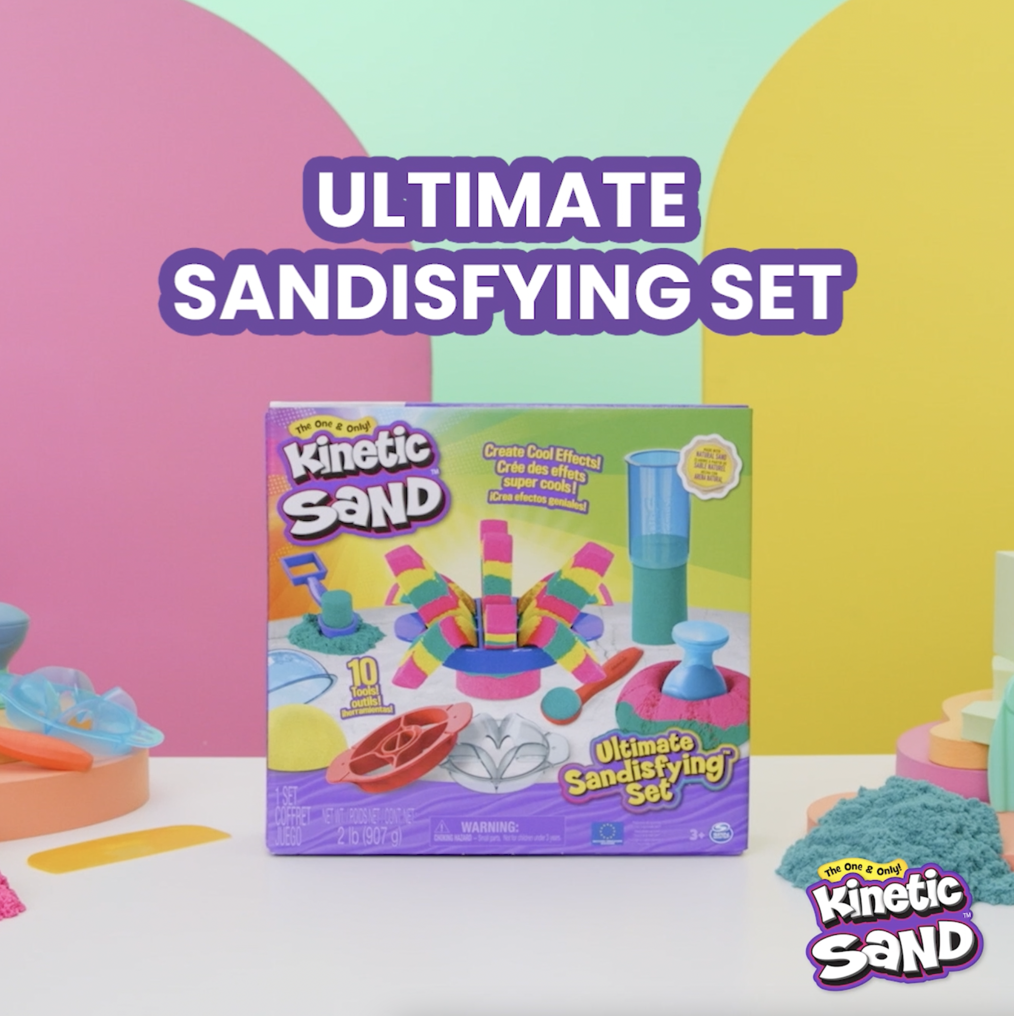 Kinetic Sand - Ultimate Sandisfying Set
