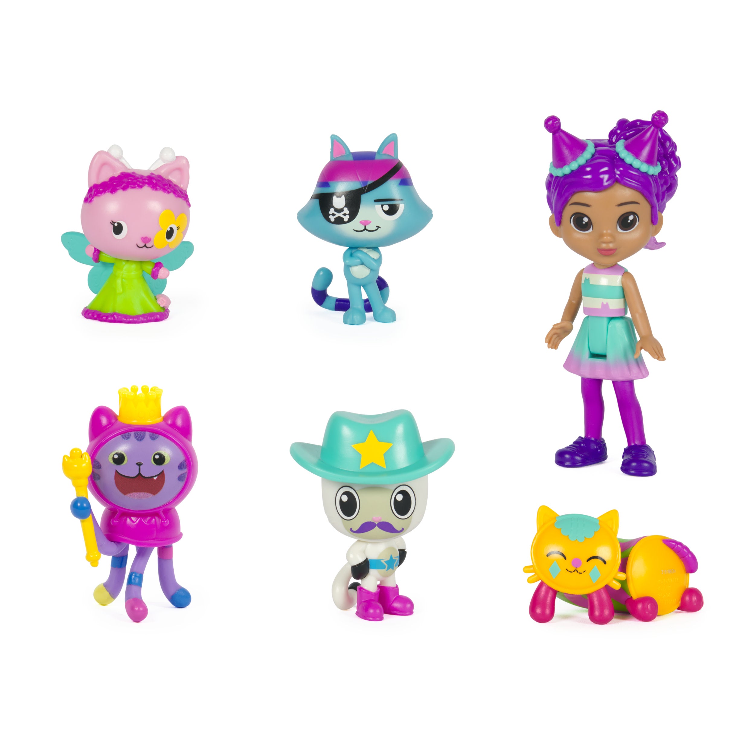 Gabby’s Dollhouse Celebration-Themed Figures
