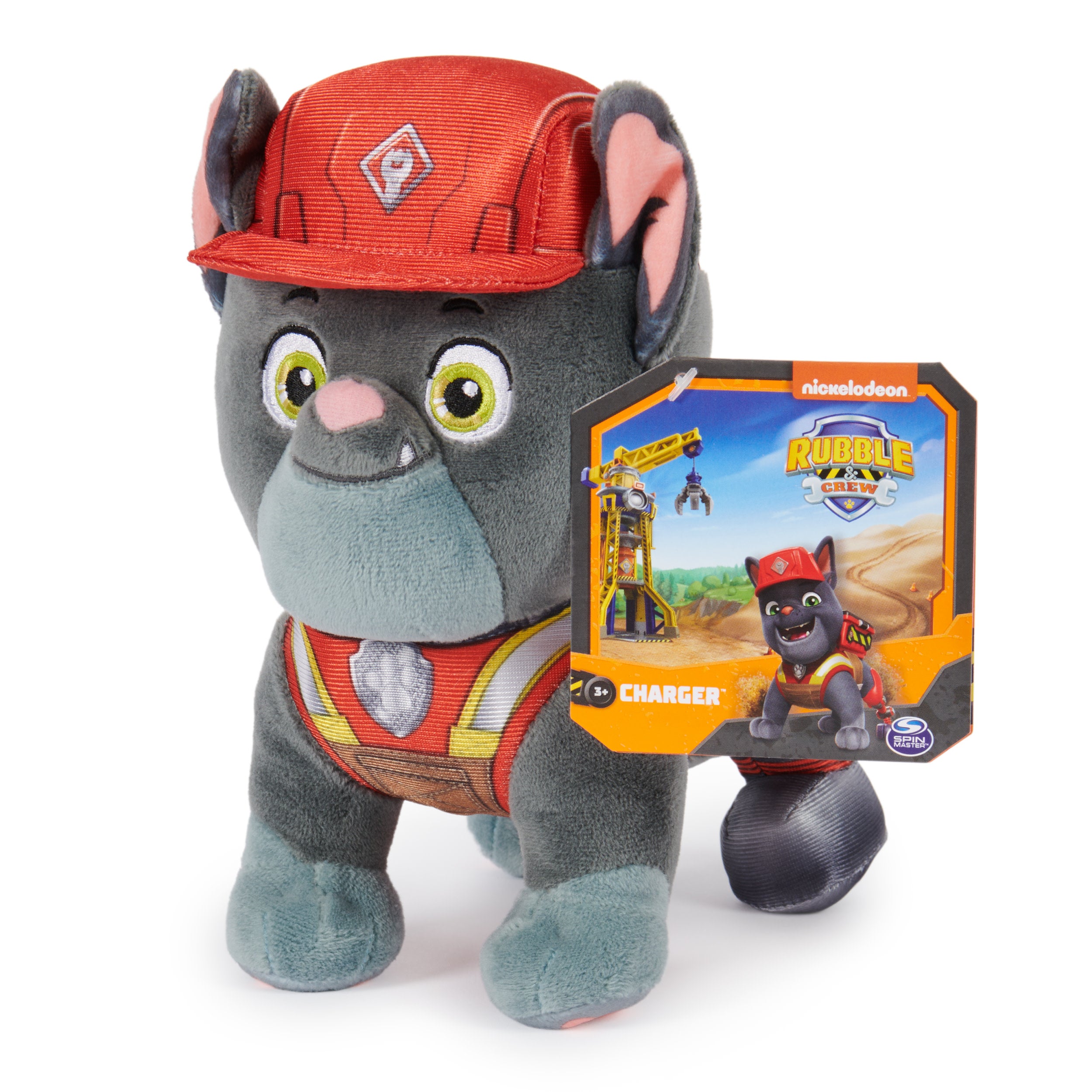 Rubble & Crew 17.7-Cm Charger Plush Toy