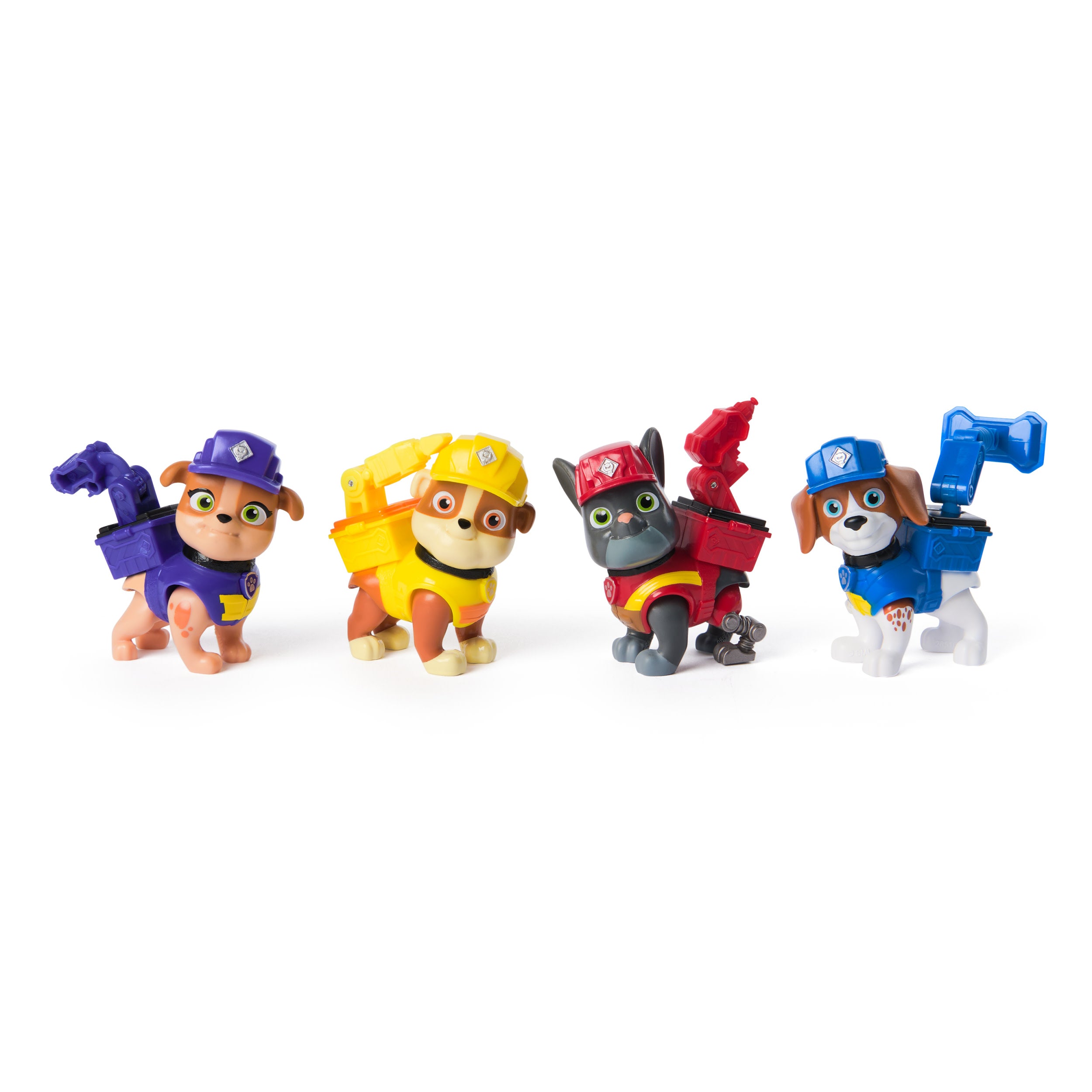 Rubble And Crew Charger Tool Wagger Action Figure With Construction Toy Tools Backpack