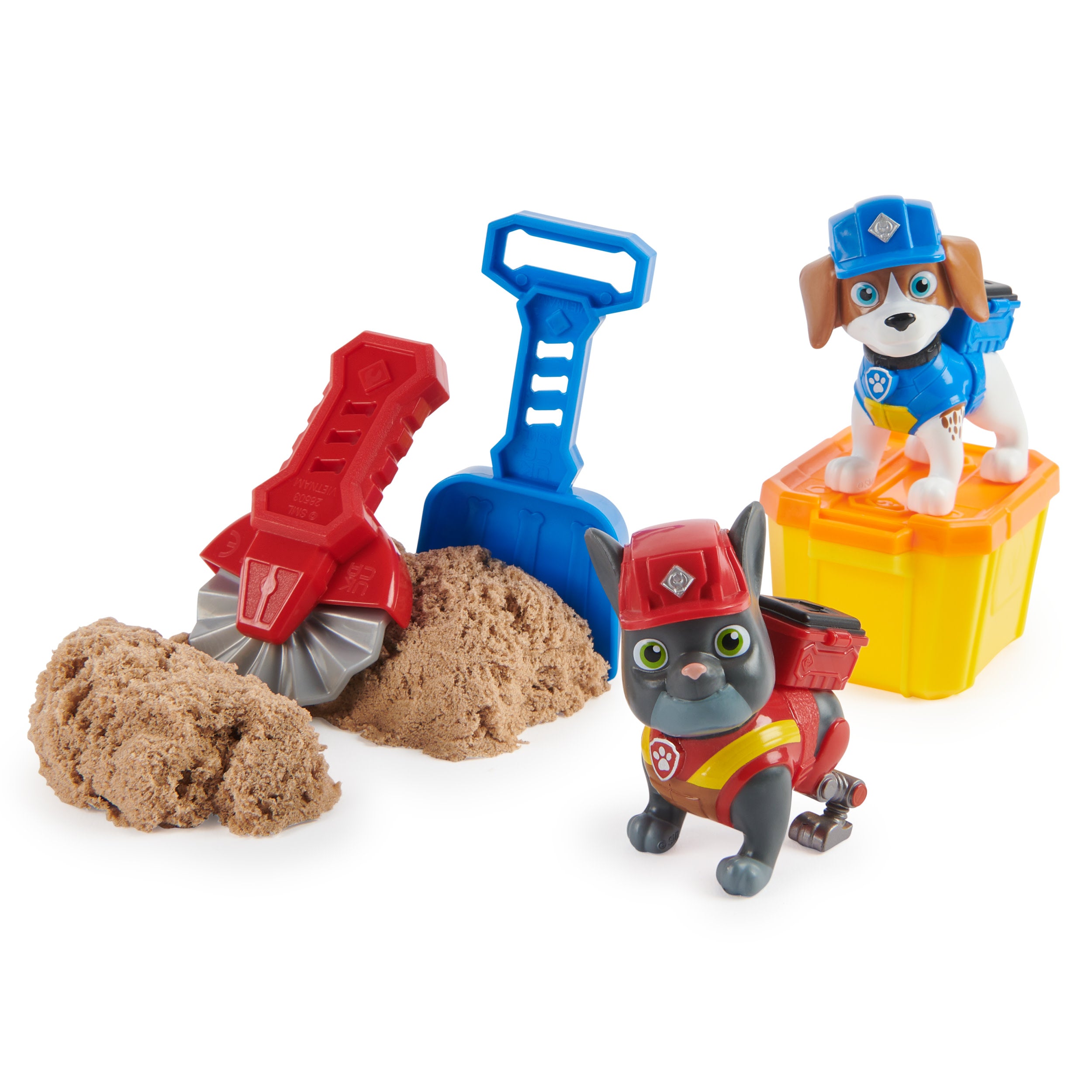 Rubble & Crew Charger And Wheeler Action Figures Set